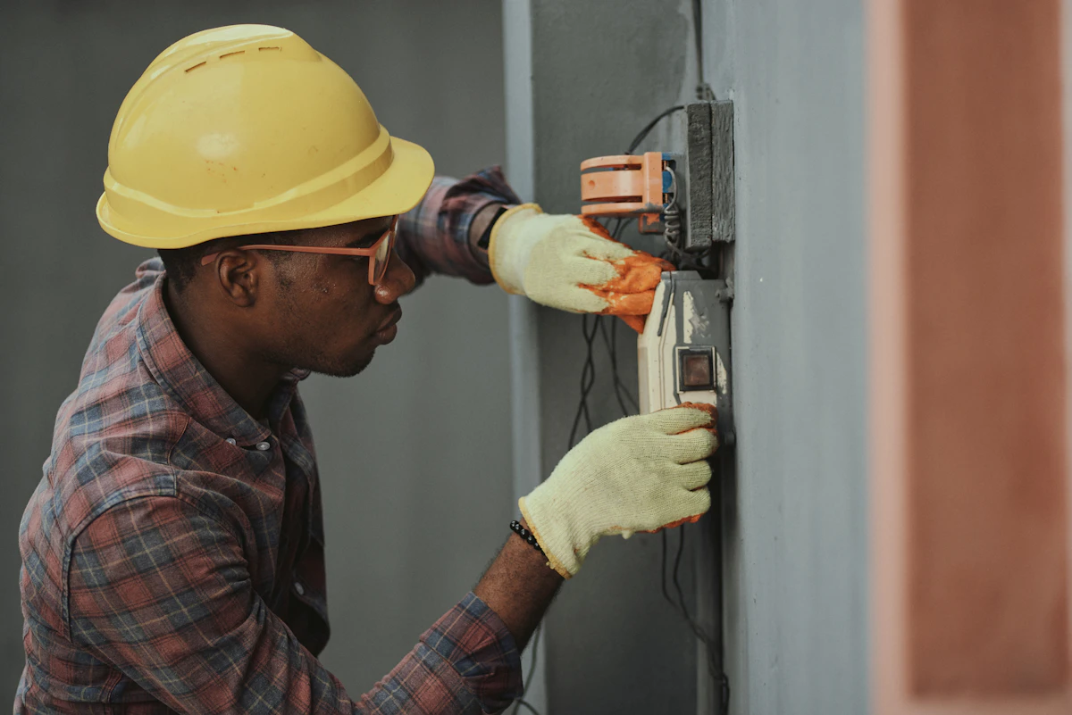 Professional electrical wiring
