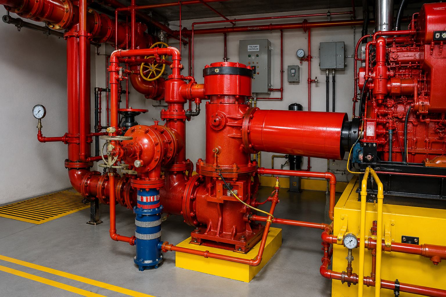 Fire Pump System by Target Groww Construction