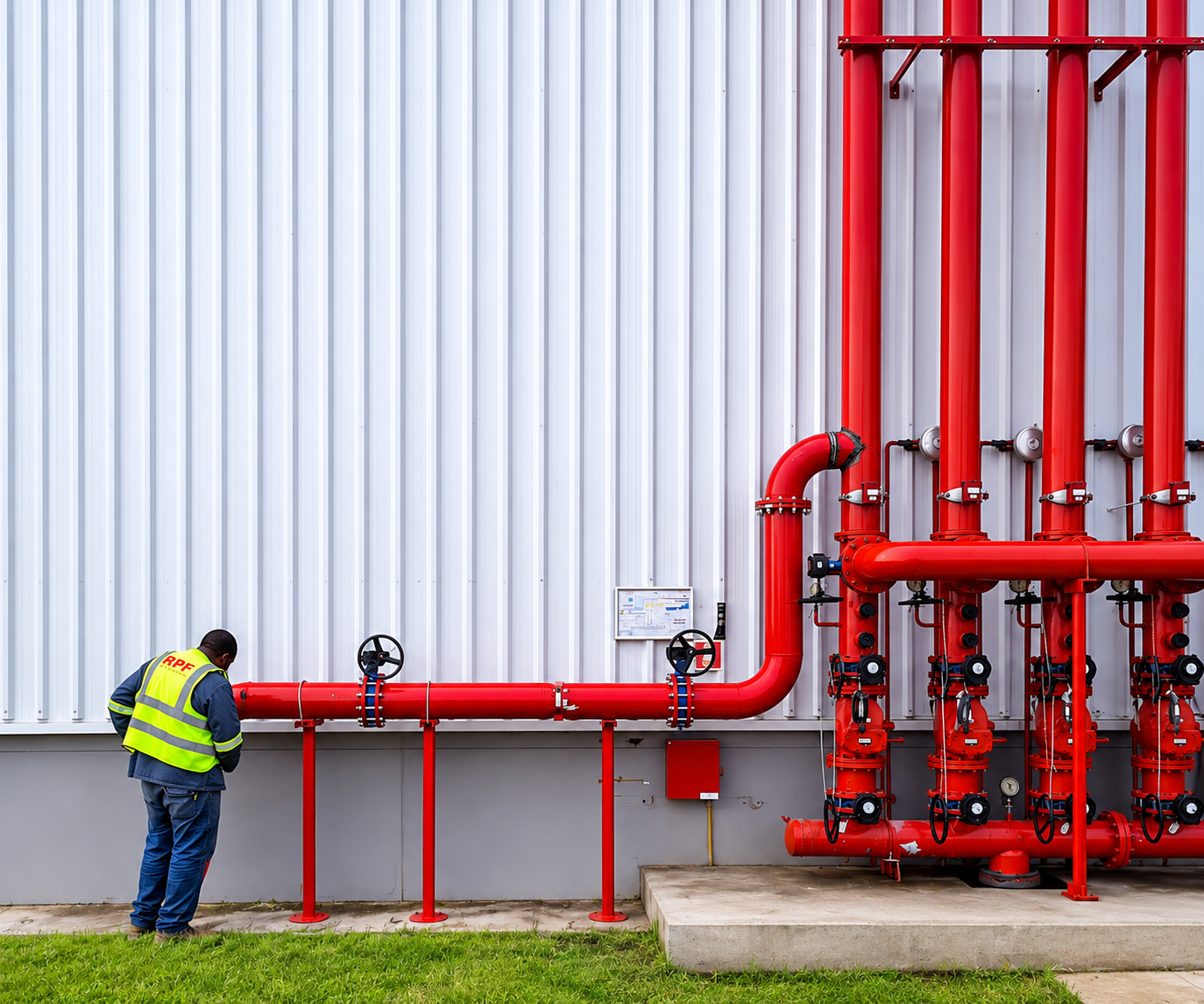 Hydrant Pipeline by Target Groww Construction